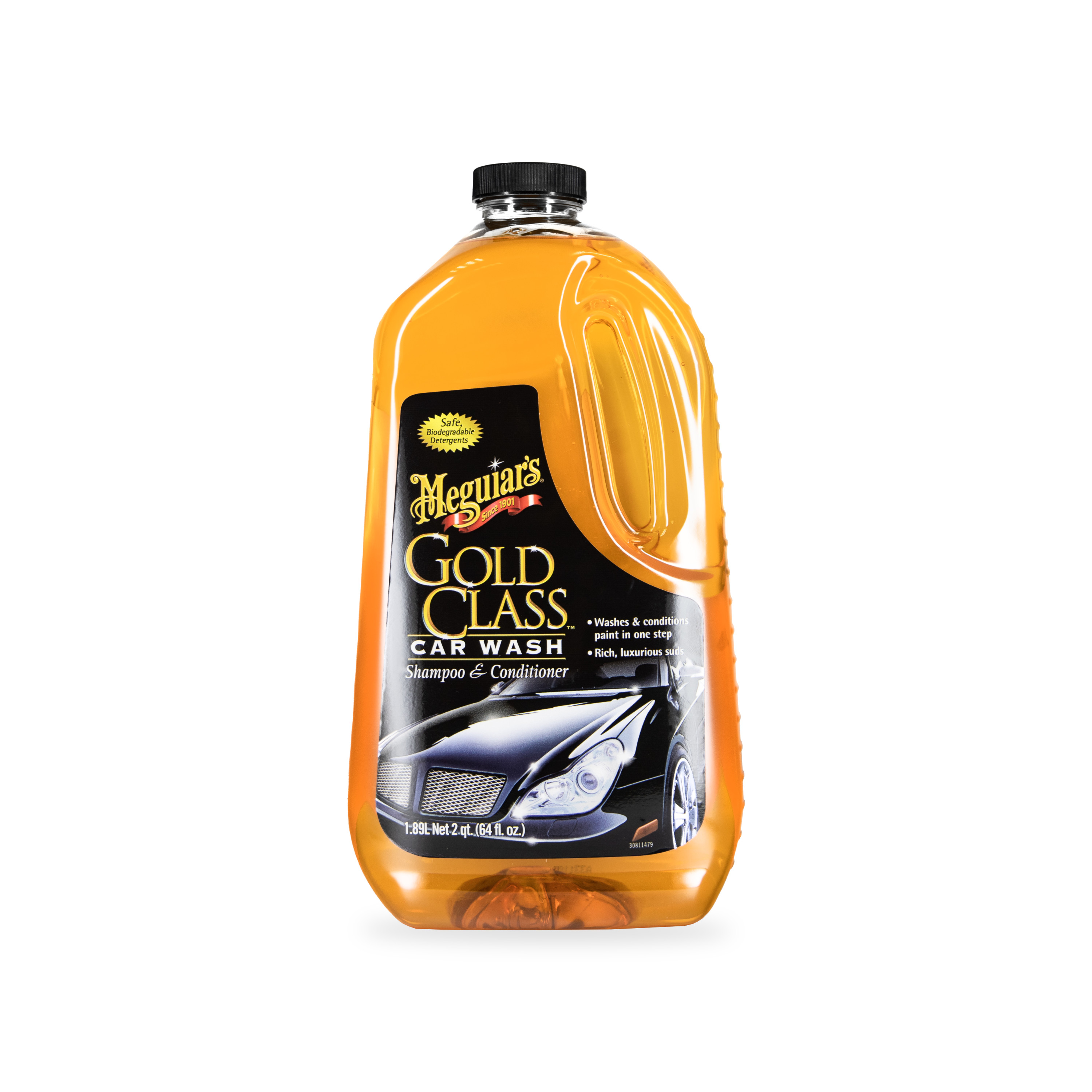 Meguiars G7164EU Gold Class Car Wash Shampoo + Conditioner Autoshampoo 1,89l